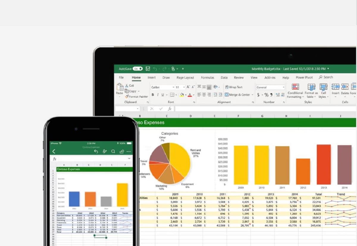 Transformer un Excel en application web